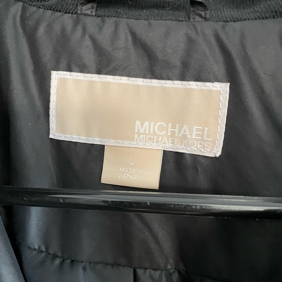 Michael Kors Quilted Black Women’s Jacket - Size Large - Picture 3 of 4